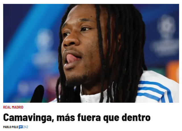 卡马文加或离队引热议 皇马不再视其为非卖品